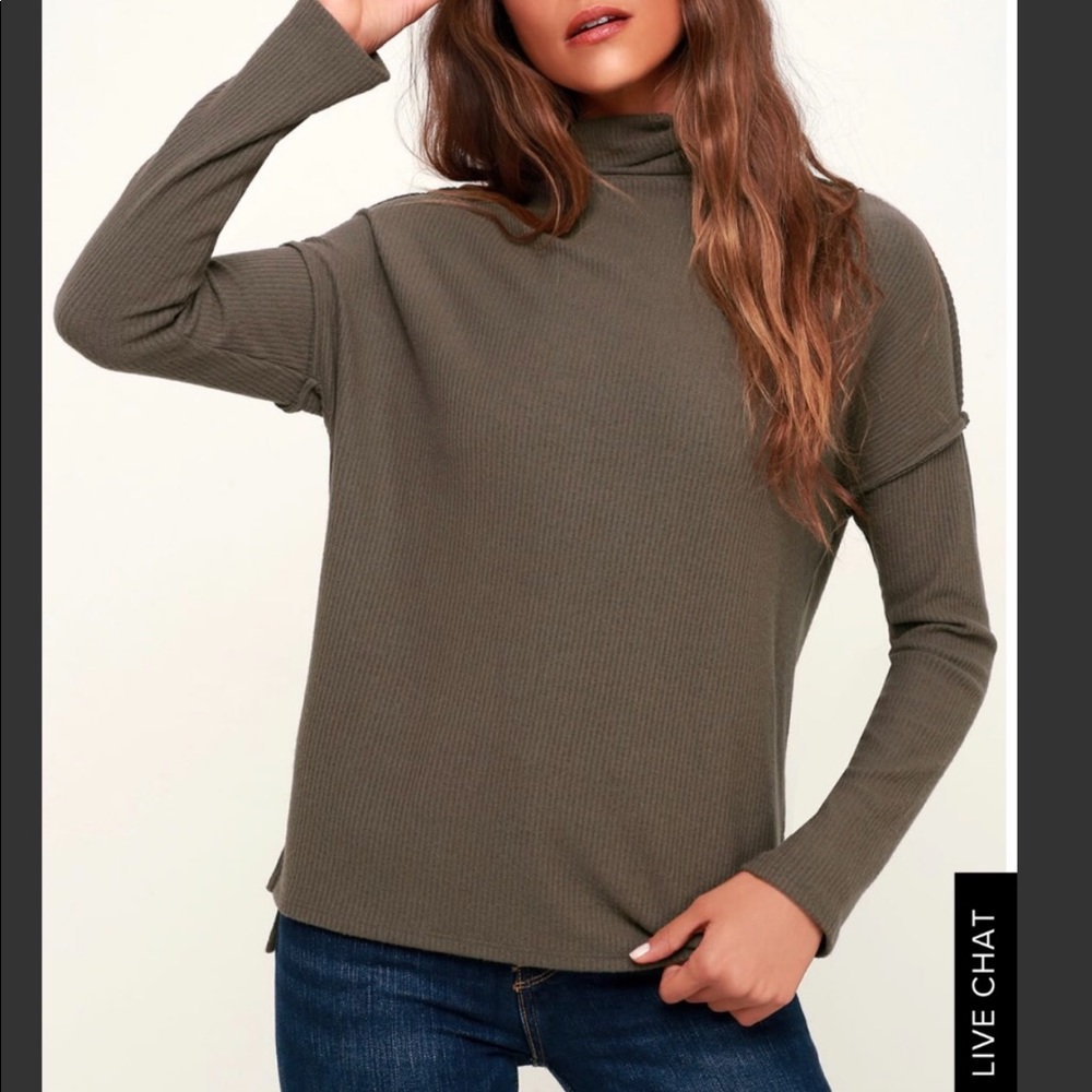 Lulus oversized turtleneck